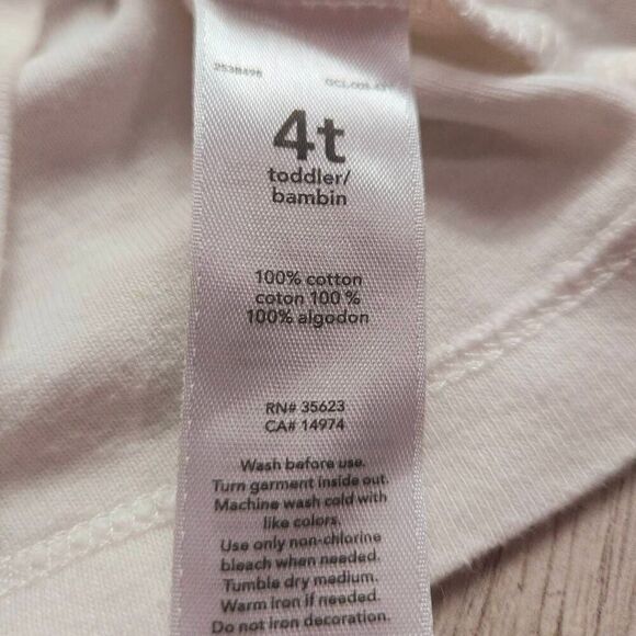 Carter's bunny rabbit longsleeve shirt 4T - Picture 4 of 4